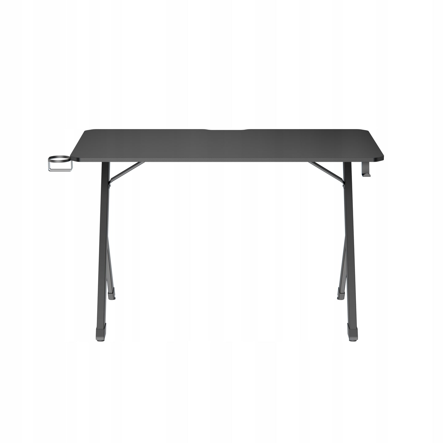 Biurko Gamingowe 120 cm Czarne Carbon