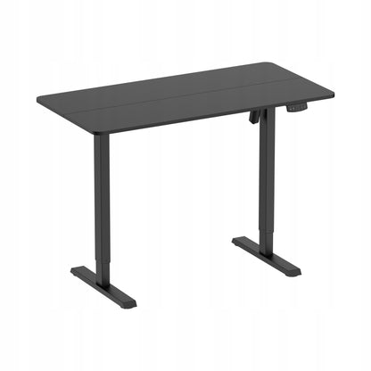 Biurko Elektryczne Regulowane 120 cm Czarne