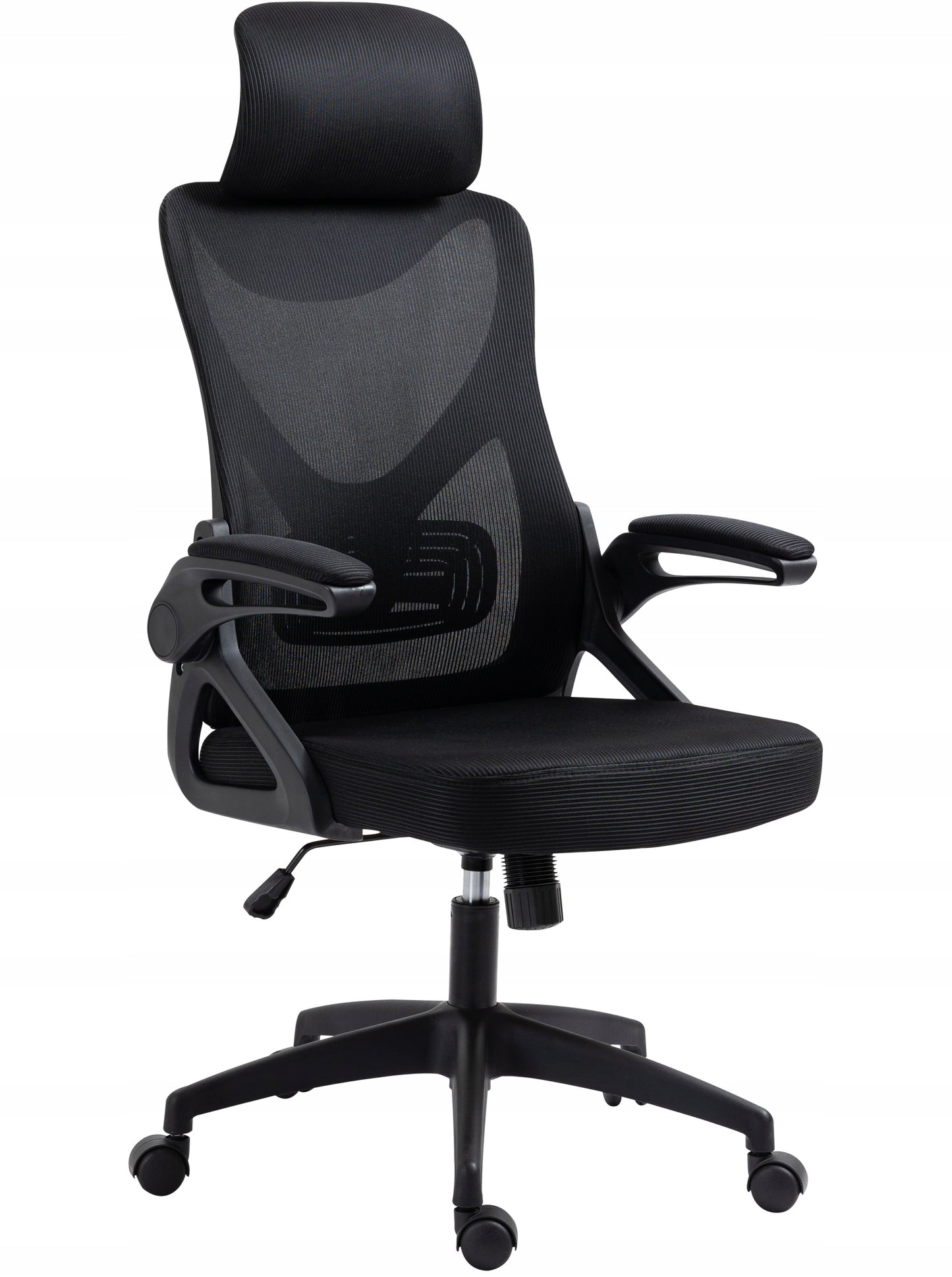 Fotel Biurowy Ergonomiczny Obrotowy Czarny
