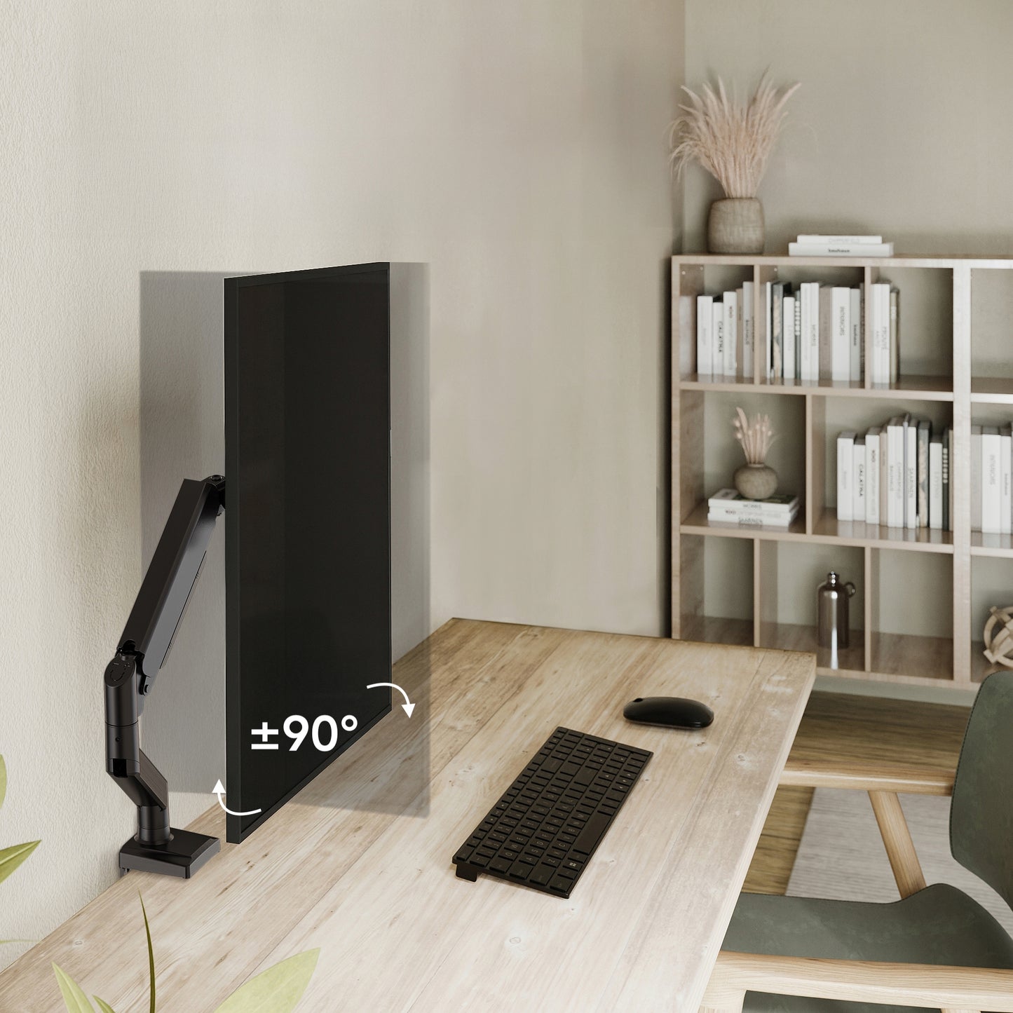 Regulowany Uchwyt do Monitora 10-40" Ramię Gazowe